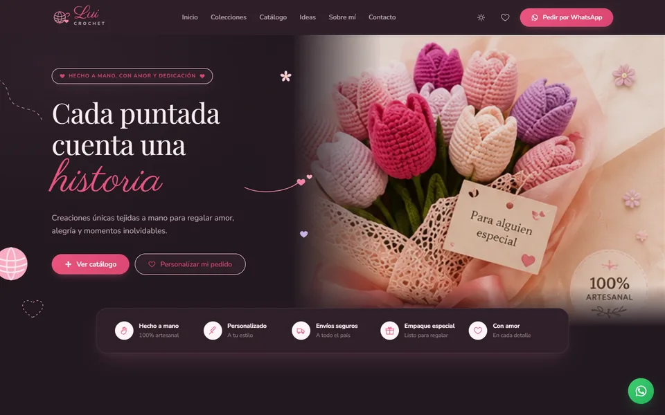 Sitio web de Lui Crochet